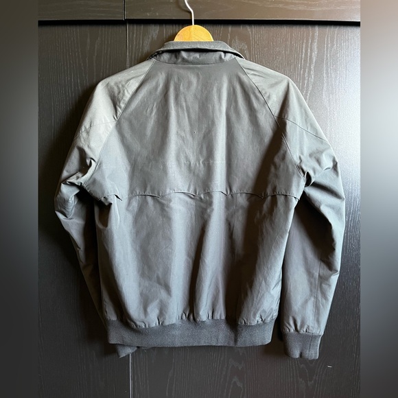 BARACUTA
G9 Cotton-Blend Harrington Jacket - Black, Size 40 - Picture 2 of 2